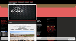 Desktop Screenshot of eagleweld.com