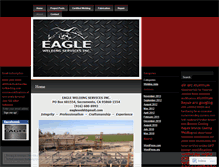 Tablet Screenshot of eagleweld.com